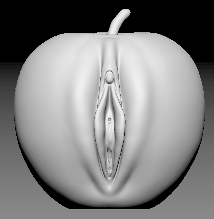 Apple in pussy